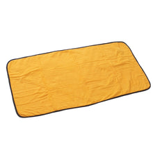 画像をギャラリービューアに読み込む, サウナマット 厚手 業務用 コットン コンパクト タオル生地 大きい 吸水性 綿素材 持ち込み 約70cm×140cm 黒 ゴールド オレンジ 青 白 モカ 綿 バスマット 銭湯 かわいい シンプル 定番 色 裏表 ブルー ホワイト ベージュ