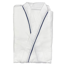 画像をギャラリービューアに読み込む, ガウン ワッフル生地 メンズ レディース 保温 綿素材 ポリエステル 男女兼用 ホテル 業務用 吸水 白 茶色 青 黄色 ピンク グリーン シンプル 無地 夏冬兼用 定番 リラックス プレゼント ギフト 着丈約118cm