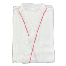 画像をギャラリービューアに読み込む, ガウン ワッフル生地 メンズ レディース 保温 綿素材 ポリエステル 男女兼用 ホテル 業務用 吸水 白 茶色 青 黄色 ピンク グリーン シンプル 無地 夏冬兼用 定番 リラックス プレゼント ギフト 着丈約118cm