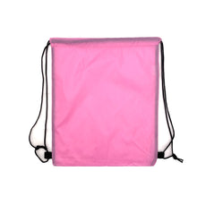 画像をギャラリービューアに読み込む, ナップサック スポーツ 体操服入れ 体操着 軽量 コンパクト 無地 ランドセルの上から背負える シンプル 黒 赤 青 黄色 緑 キッズ 大人 サッカー 陸上 バスケ エコバッグ 紐 業務用 約34cm×55cm