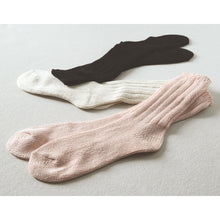 画像をギャラリービューアに読み込む, レディース ルームソックス シルク 靴下 ゆったり 夜用 おやすみソックス 締め付けない クルーソックス 絹 23-25cm ソックス 保湿 美肌 女性 ギフト プレゼント