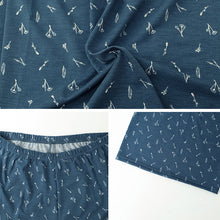 画像をギャラリービューアに読み込む, ルームパンツ レディース 夏 ステテコ ワイドパンツ 8分丈 ボトム M-L L-LL 部屋着 ズボン ルームウェア パジャマ リラックス 婦人 女性 シャレテコ すててこ