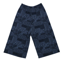 画像をギャラリービューアに読み込む, ルームパンツ レディース 夏 ステテコ ワイドパンツ 8分丈 ボトム M-L L-LL 部屋着 ズボン ルームウェア パジャマ リラックス 婦人 女性 シャレテコ すててこ