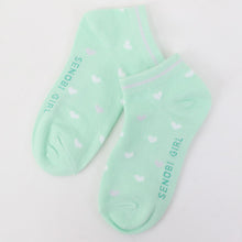 画像をギャラリービューアに読み込む, 女の子 靴下 キッズ 子供 くるぶしソックス かわいい カラーソックス 19 - 24cm 小学生 中学生 女子 スニーカー丈 くつ下 くつした 綿混 コットン 高校生 おしゃれ デザイン