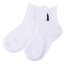 画像をギャラリービューアに読み込む, イーストボーイ キッズ ソックス 子供 靴下 ショートソックス ワンポイント 15 - 20cm 女の子 小学生 中学生 くつ下 くつした 綿混 コットン 学生 無地 EAST BOY