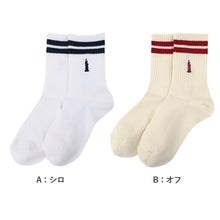 画像をギャラリービューアに読み込む, イーストボーイ 靴下 女の子 クルーソックス スクール ライン 19 - 24cm 女子 ワンポイント ガールズ 学生 通学 くつ下 くつした 綿混 コットン 小学生 中学生 高校生 EAST BOY