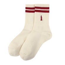 画像をギャラリービューアに読み込む, イーストボーイ 靴下 女の子 クルーソックス スクール ライン 19 - 24cm 女子 ワンポイント ガールズ 学生 通学 くつ下 くつした 綿混 コットン 小学生 中学生 高校生 EAST BOY