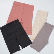画像をギャラリービューアに読み込む, レギンス レディース 3分丈 M ~ 3L スパッツ インナー 下着 女性 ストレッチ 快適 伸縮 大きいサイズ 下腹 着圧 加圧 着痩せ 補正 補正下着 補整 補整下着 大転子 ガードル 美脚
