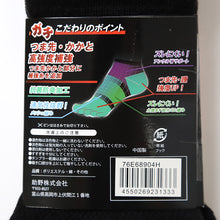 画像をギャラリービューアに読み込む, 3足組 メンズ 5本指ソックス 男性 くつした 抗菌防臭 ムレ対策 25cm ~ 27cm スニーカーソックス くつ下 靴下 かかと付き かかと シンプル 丈夫 セット まとめ買い 作業用 ワーキングソックス