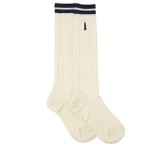 画像をギャラリービューアに読み込む, イーストボーイ 靴下 スクールソックス 女子 ハイソックス 32cm丈 レディース ワンポイント 19 - 24cm 学生 通学 くつ下 くつした 綿混 コットン 小学生 中学生 高校生 EAST BOY 学用品