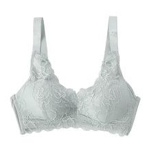 画像をギャラリービューアに読み込む, ブラジャー 脇高 ノンワイヤー ノンワイヤーブラ レース くすみカラー M~3L レディース 女性 下着 かわいい 脇肉 ワイヤレス ワイヤーなし 単品 婦人 インナー 締め付けない 楽 ラク フィット ソフトブラ