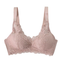 画像をギャラリービューアに読み込む, ブラジャー 脇高 ノンワイヤー ノンワイヤーブラ レース くすみカラー M~3L レディース 女性 下着 かわいい 脇肉 ワイヤレス ワイヤーなし 単品 婦人 インナー 締め付けない 楽 ラク フィット ソフトブラ