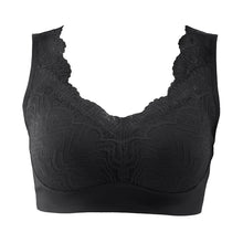画像をギャラリービューアに読み込む, ノンワイヤーブラ 脇高 レース ブラジャー ノンワイヤー レディース M~LL (ワイヤレス ワイヤーなし 単品 女性 下着 婦人 インナー 締め付けない 楽 ラク フィット ソフトブラ) (在庫限り)
