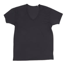 画像をギャラリービューアに読み込む, メンズ インナー Tシャツ 半袖 Vネック 汗対策 汗取り付き 涼しい 冷感 薄い 夏 吸汗速乾 ムレない ストレッチ 伸びる 伸縮性 汗染み防止 下着 肌着 汗で蒸れにくい 脇部分2重 汗シート 白 黒 M L LL
