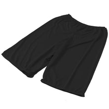 画像をギャラリービューアに読み込む, ペチパンツ 透け防止 5分丈 ハーフ丈 蒸れない メッシュ 通気性 スカートの下に重ねて安心 ブラック 黒 ベージュ サラサラ 透けない 股ずれ防止 ベタつかない スカート インナー ズボンの下 M L LL (在庫限り)