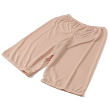 画像をギャラリービューアに読み込む, ペチパンツ 透け防止 5分丈 ハーフ丈 蒸れない メッシュ 通気性 スカートの下に重ねて安心 ブラック 黒 ベージュ サラサラ 透けない 股ずれ防止 ベタつかない スカート インナー ズボンの下 M L LL (在庫限り)