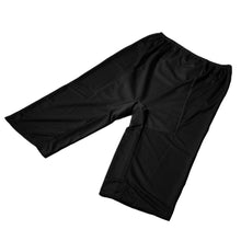 画像をギャラリービューアに読み込む, ペチパンツ サニタリー 防水布つき 透け防止 7分丈 防水 蒸れない メッシュ 通気性 スカートの下に重ねて安心 ブラック 黒 ベージュ サラサラ 透けない 生理 スカート ズボンの下 M L LL (在庫限り)