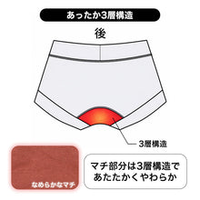 画像をギャラリービューアに読み込む, ショーツ レディース 裏起毛 1分丈 お腹当て付き あったか 保温 ストレッチ M L LL 冬 防寒 インナー パンツ お腹すっぽり 暖かい 下着 女性 婦人 肌着 冬用 秋冬 寒さ対策 ホカロン プリントショーツ ポリエステル 伸縮性 フィット 1枚ばき
