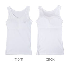 画像をギャラリービューアに読み込む, 綿100% カップ付き タンクトップ 胸二重 女の子 キッズ ジュニア 140cm 150cm 160cm 165cm スクール インナー 小学生 中学生 肌着 胸2重 ガールズ 女児 取り外し可 日本製 コットン 肌に優しい