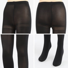 画像をギャラリービューアに読み込む, 黒 タイツ 美脚 レディース M-L 60デニール 80デニール 透ける 透け感 タイツセクシー スタイルアップ 細見え 防寒 冬用 40デニール