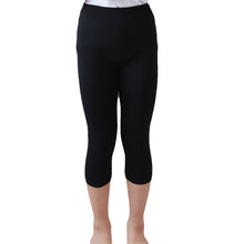 画像をギャラリービューアに読み込む, キッズ スパッツ レギンス 綿 7分丈 100cm~160cm (子供 子ども 女の子 男の子 ジュニア インナー パンツ 黒 深ばき ひざ下 保育園 小学生 下着)