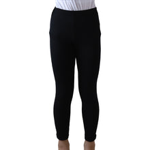 画像をギャラリービューアに読み込む, キッズ スパッツ レギンス 綿 10分丈 100cm~160cm (子供 子ども 女の子 男の子 ジュニア インナー パンツ 黒 深ばき 保育園 小学生 下着)