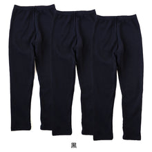 画像をギャラリービューアに読み込む, 【3枚セット】キッズ スパッツ レギンス 10分丈 黒 100cm~160cm 子供 子ども 女の子 男の子 ジュニア インナー パンツ 黒 深ばき 保育園 小学生 下着