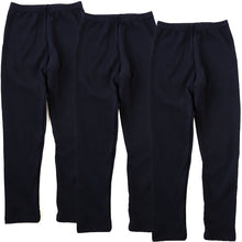 画像をギャラリービューアに読み込む, 【3枚セット】キッズ スパッツ レギンス 10分丈 黒 100cm~160cm 子供 子ども 女の子 男の子 ジュニア インナー パンツ 黒 深ばき 保育園 小学生 下着