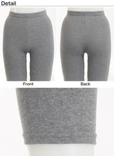 画像をギャラリービューアに読み込む, アツギ コンフォート レギンス 綿 7分丈 レディース M-L・L-LL (スパッツ コットン 無地 黒 グレー 春 夏 秋 下着 インナー)