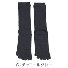 画像をギャラリービューアに読み込む, 日本製 5本指 靴下 男性用 クルー丈 25-27cm 五本指 ソックス カラフル 男性 メンズ 日本製 抗菌防臭 吸汗 高耐久 雅