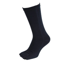 画像をギャラリービューアに読み込む, 5本指ソックス メンズ クルー丈 24-27cm (五本指 靴下 ソックス カラフル 男性 メンズ 日本製 抗菌防臭 吸汗 高耐久)