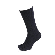 画像をギャラリービューアに読み込む, 5本指ソックス メンズ クルー丈 24-27cm (五本指 靴下 ソックス カラフル 男性 メンズ 日本製 抗菌防臭 吸汗 高耐久)
