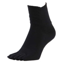 画像をギャラリービューアに読み込む, 5本指ソックス レディース 口ゴム ゆったり 綿 5本指靴下 クルーソックス 22-24cm 五本指ソックス 靴下 クルー丈 ソックス カラフル カラー 女性 日本製 吸汗 丈夫 おしゃれ かわいい 締め付けない (在庫限り)