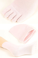 画像をギャラリービューアに読み込む, 5本指ソックス レディース クルーソックス 薄手 22-24cm (靴下 5本指 ソックス 夏用 蒸れない 5本指靴下 五本指ソックス) (在庫限り)