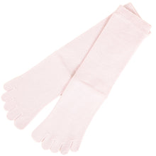 画像をギャラリービューアに読み込む, 5本指ソックス レディース クルーソックス 薄手 22-24cm (靴下 5本指 ソックス 夏用 蒸れない 5本指靴下 五本指ソックス) (在庫限り)