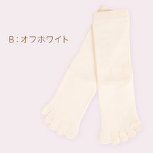 画像をギャラリービューアに読み込む, 5本指靴下 子供 クルーソックス 16-18cm・19-21cm 五本指ソックス 5本指ソックス キッズ 男の子 女の子 クルー丈 日本製 無地