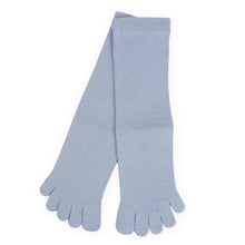 画像をギャラリービューアに読み込む, 5本指靴下 子供 クルーソックス 16-18cm・19-21cm 五本指ソックス 5本指ソックス キッズ 男の子 女の子 クルー丈 日本製 無地