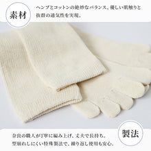 画像をギャラリービューアに読み込む, ヘンプ 麻 靴下 5本指 ソックス メンズ レギュラー丈 日本製 24-27cm 奈良 通気性 丈夫 涼しい 蒸れない 吸湿性 防臭 さらさら サラサラ ユニセックス レディース アウトドア 24cm 25cm 26cm 27cm (在庫限り)