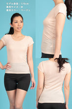 画像をギャラリービューアに読み込む, 脇汗 インナー 半袖 レディース 汗取り付き フレンチ袖 シャツ 2枚組 3L・4L 大きいサイズ 下着 肌着 薄手 汗染み防止 汗取りインナー 2分袖 吸汗速乾 脇汗対策 汗とり 機能性インナー 大きめ 涼しい 大寸 女性 婦人