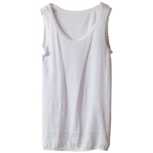 画像をギャラリービューアに読み込む, 綿100% タンクトップ レディース インナー M~LL (下着 綿 締め付けない ガーゼ 肌着 レース 冷えとり ノースリーブ シャツ 日本製)