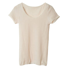 画像をギャラリービューアに読み込む, 綿100% インナー 半袖 レディース ガーゼ M~LL 下着 肌着 締め付けない 綿 コットン シャツ 3分袖 女性 婦人 冷えとり あったか 暖かい 日本製