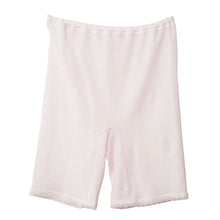 画像をギャラリービューアに読み込む, 綿100% 3分丈 ボトム ひざ上 レディース インナー M~LL (下着 綿 締め付けない パンツ ボトムス レギンス スパッツ ガーゼ ズボン下 肌着 冷えとり 日本製)