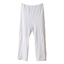 画像をギャラリービューアに読み込む, 綿100% 7分丈 ボトム ひざ下 レディース インナー M~LL (下着 綿 締め付けない パンツ ボトムス レギンス スパッツ ガーゼ ズボン下 肌着 冷えとり 日本製)