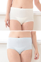 画像をギャラリービューアに読み込む, 綿 ショーツ しめつけない 深ばき 5枚組 M~LL (レディース インナー パンツ 深め お腹 すっぽり コットン 下着 肌着 日本製)