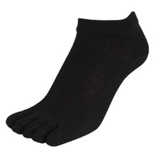 画像をギャラリービューアに読み込む, 5本指ソックス レディース くるぶし スニーカー丈 22-24cm (五本指 靴下 汗 ニオイ 5本指靴下 ムレ 足 冷え対策 冷え取り スポーツ 仕事 おしゃれ かわいい 抗菌防臭 吸汗 丈夫 しっかり 女性 日本製) (在庫限り)