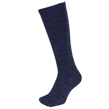 画像をギャラリービューアに読み込む, 5本指靴下 ハイソックス レディース 22-24cm (5本指ソックス 五本指 ソックス 女性 22cm 23cm 日本製 丈夫 カラフル) (在庫限り)