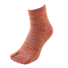 画像をギャラリービューアに読み込む, 足袋ソックス レディース 靴下 ショートソックス 22-24cm・24-26cm 足袋 くつ下 女性 可愛い おしゃれ カラー 色 抗菌防臭 吸汗 丈夫 日本製 (在庫限り)