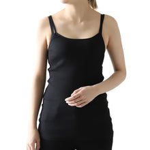 画像をギャラリービューアに読み込む, キャミソール 綿100% インナー レディース 肌着 リブ S~5L 婦人 下着 女性 締め付けない ノースリーブ 無地 シンプル コットン 大きいサイズ ll 3l 4l 5l ゆったり 締め付けない