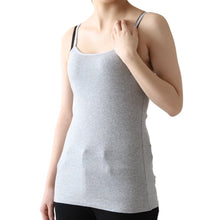 画像をギャラリービューアに読み込む, キャミソール 綿100% インナー レディース 肌着 リブ S~5L 婦人 下着 女性 締め付けない ノースリーブ 無地 シンプル コットン 大きいサイズ ll 3l 4l 5l ゆったり 締め付けない