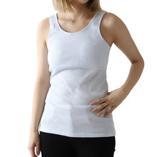 画像をギャラリービューアに読み込む, カップ付き タンクトップ インナー レディース 綿100% 下着 リブ 楽 ブラトップ アンダーゴムなし S~5L 肌着 カップ付きインナー ゆったり リラックス 締め付けない 伸びる 伸縮 パッド 婦人 シンプル 女性 ll 3l 4l 5l 大きいサイズ